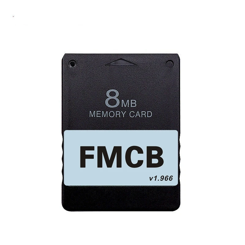 New PS2 FMCB Card FMCB v1.966 8M 16M 32M 64MB Memory Card Supports All Consoles  Fat and Slim Update OPL1.2.0 For ALL MX4