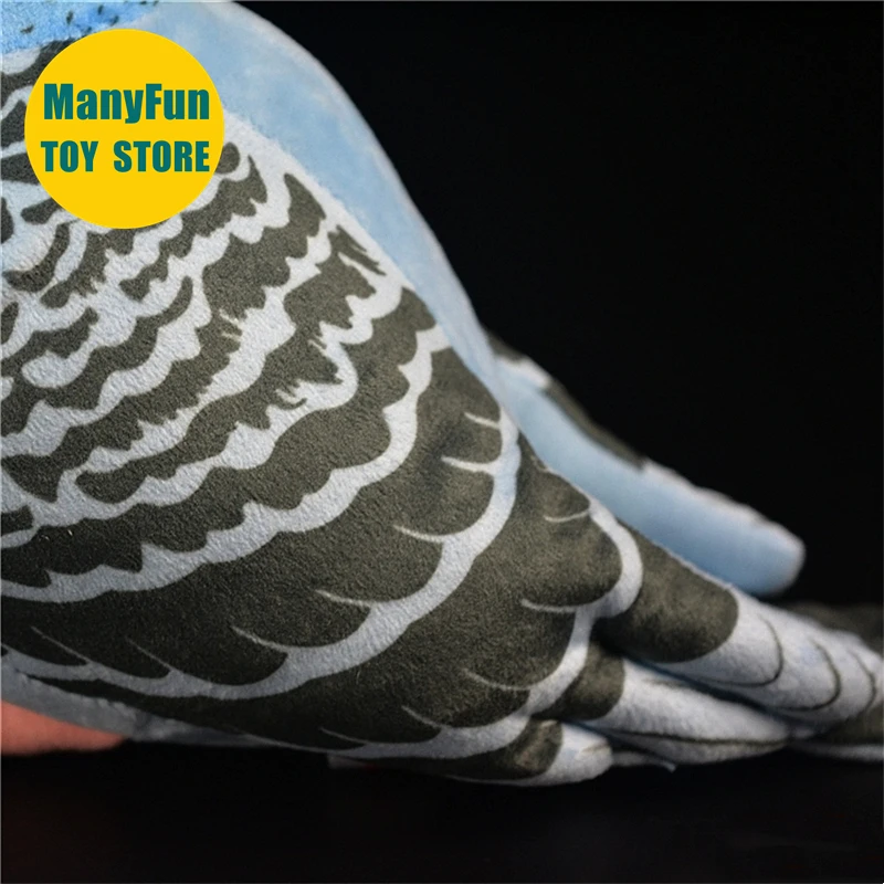 ตุ๊กตาพลาสติกนกพิราบจำลอง ของเล่นนกพิราบเหมือนจริง ตุ๊กตานกพิราบจำลอง ของขวัญสำหรับนักสะสม