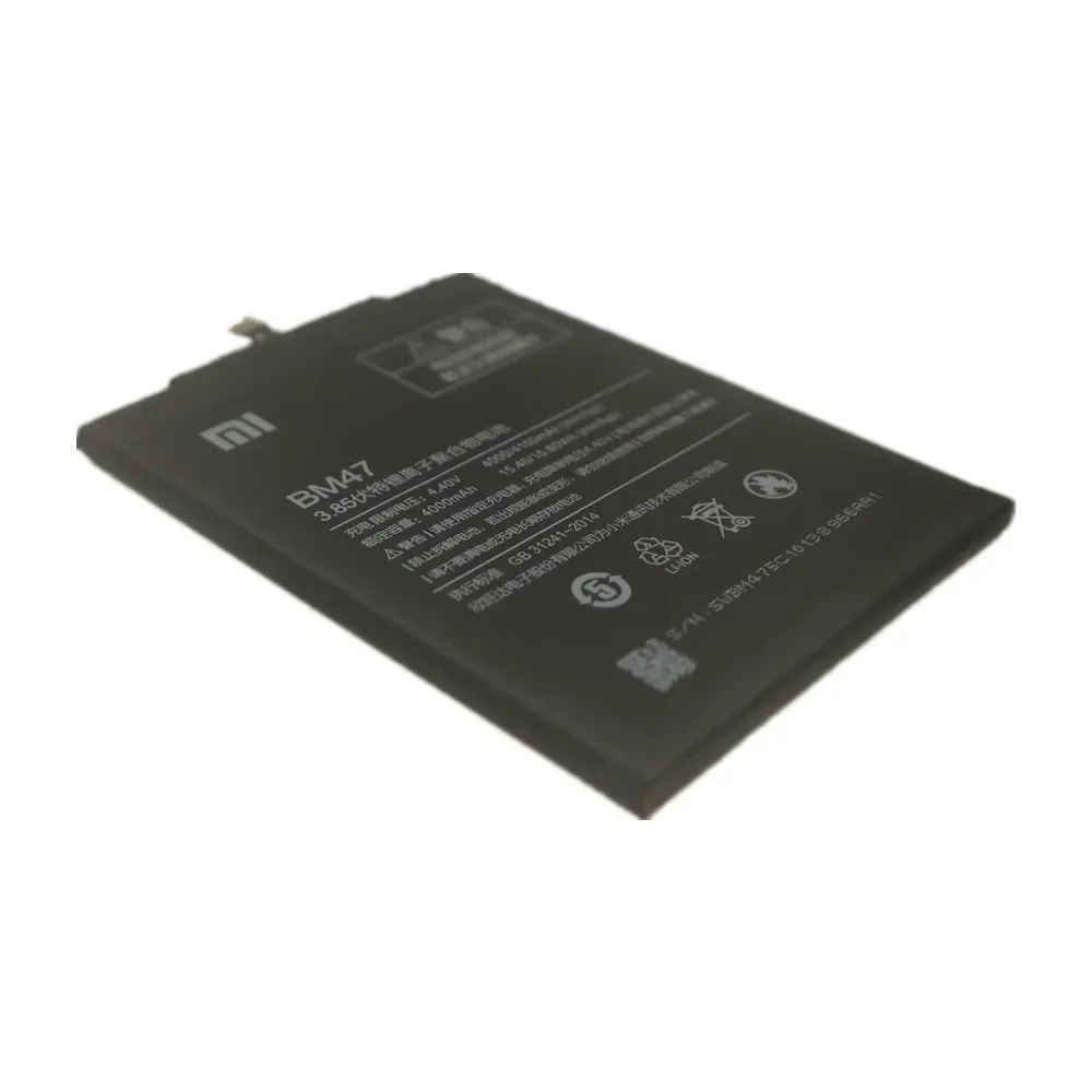 2024 Years 100% Xiao mi Original Battery BM47 For Xiaomi Redmi 3 3S 3X 4X / 3 Pro 3Pro High Quality Phone Battery Bateria