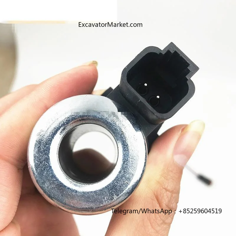 High Quality For Hyundai R210-215-225-275-305-335-7-9 Pilot Locking Solenoid Valve Coil high quality excavator accessories