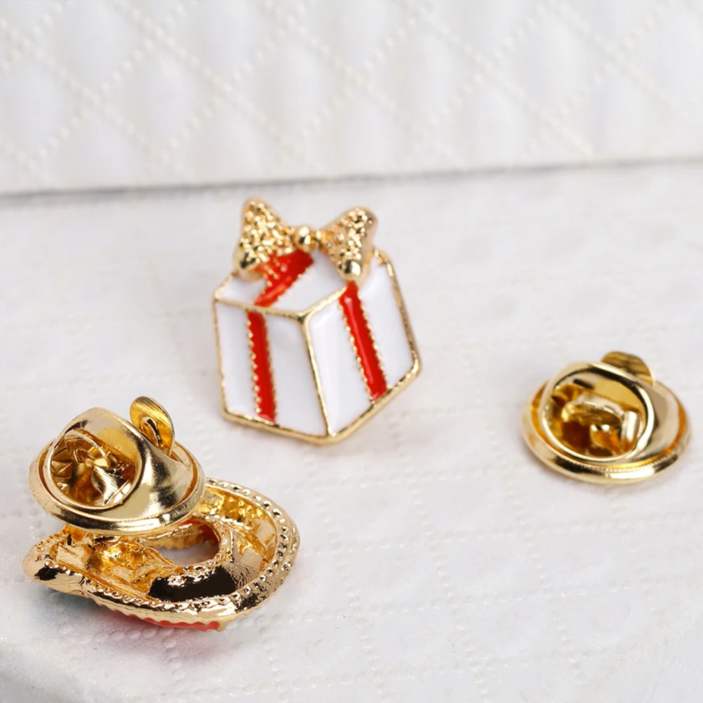 

9Pcs Alloy Brooch Pin Set Christmas Themed Badge Drip Decor for Women Girls Fashion Jewelry Party Costume Accessory