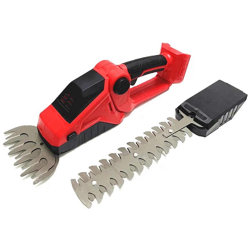 Imagem -02 - Cordless Elétrica Hedge Trimmer Hedge Cutter Weeding Shear Cortador de Poda Ferramentas Elétricas Apto para Milwaukee 18v Bateria em 1