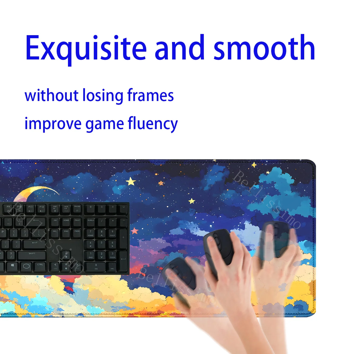 Sunset Clouds Large Mouse Pad Big Computer overlock Mousepads Gaming Sky Keyboard offices accessories Gamer teclado Desk Mat