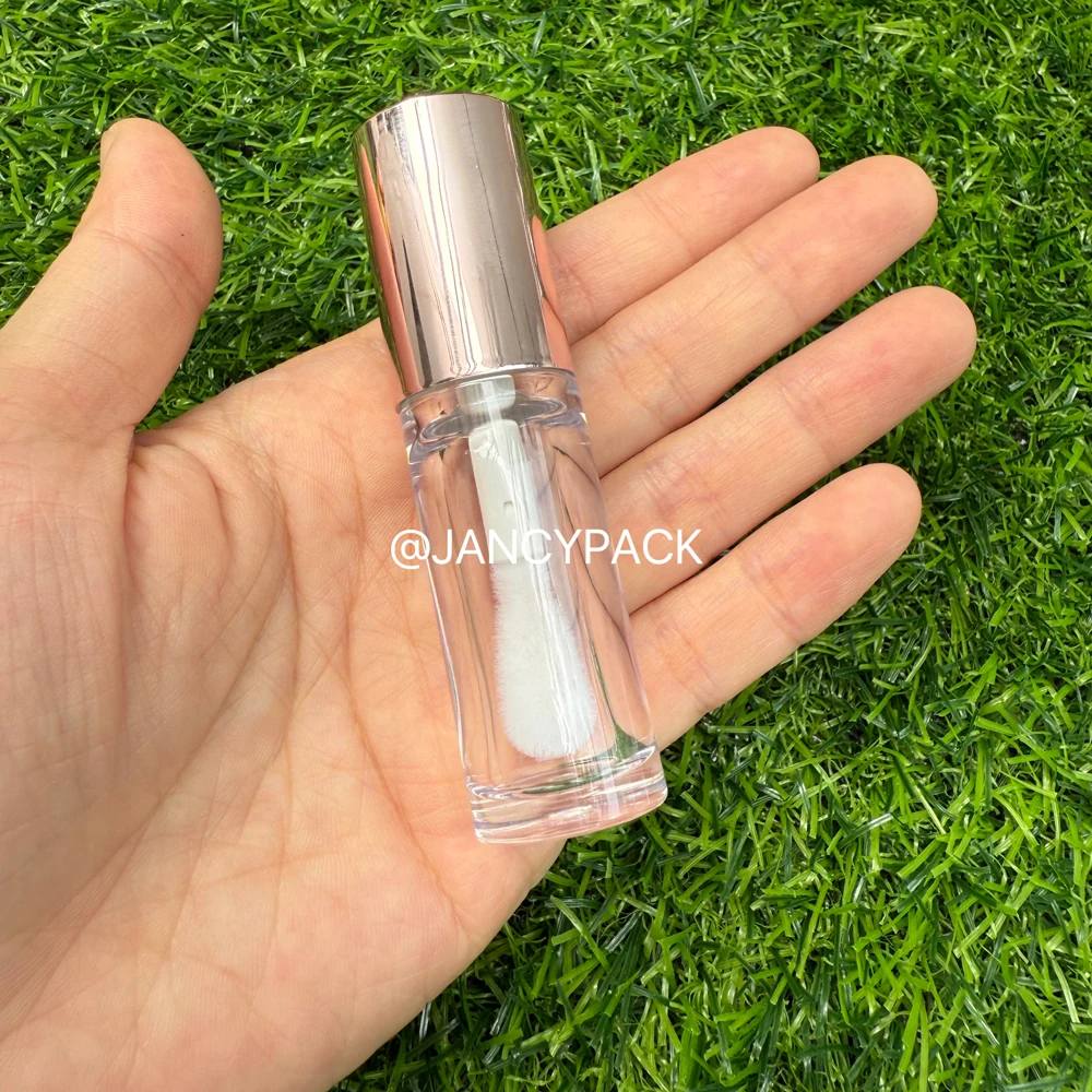 

5.5ml Empty Lip Gloss Tubes Shiny Cap Lipgloss Containers Packaging Bottle Lipstick Makeup Wholesale