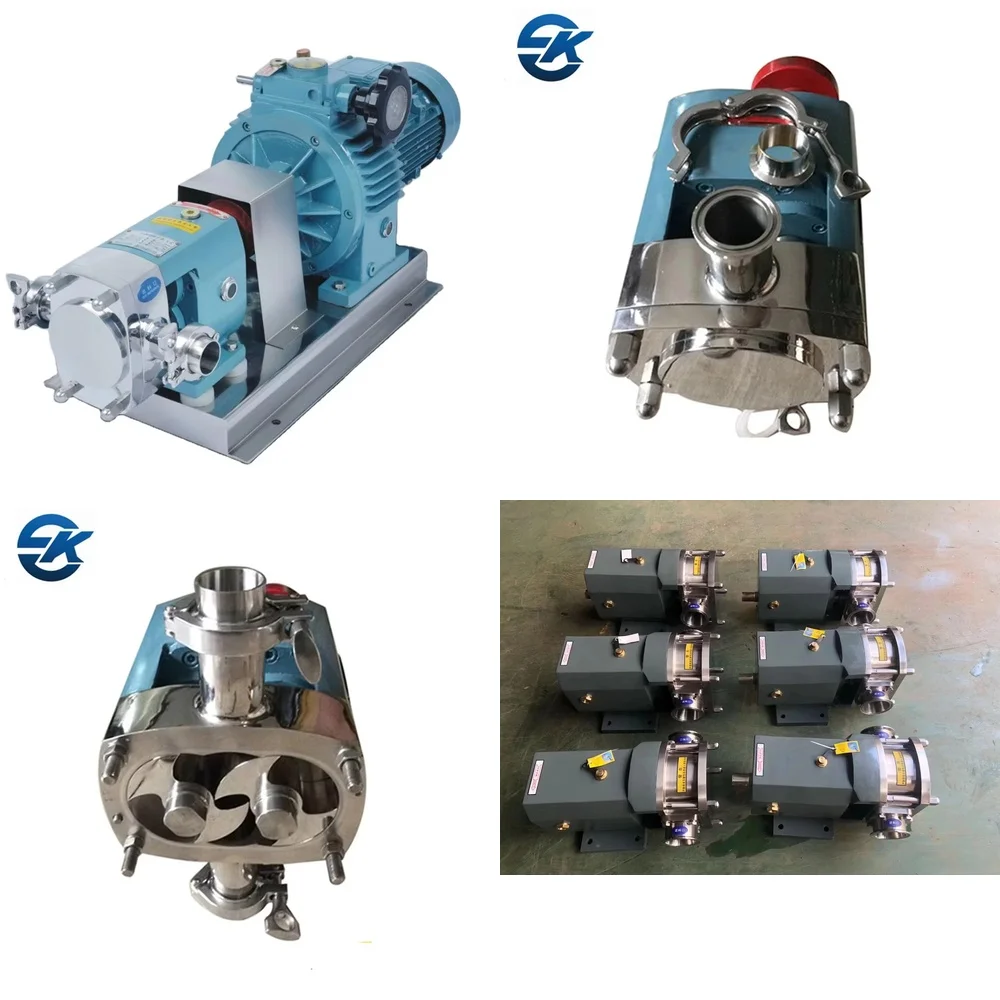Food Grade Stainless Steel SS304 Adjustable Flow Rate High Viscosity Honey Pump with Heat Jacket for Food Processing