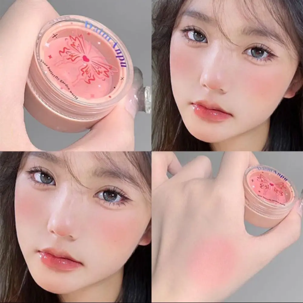 Vochtige Rozenwang Tint Matte Waterdichte Face Blusher Cosmetica Gladde Mengsels Gelijkmatig Monochrome Blush Cream Face Make-Up