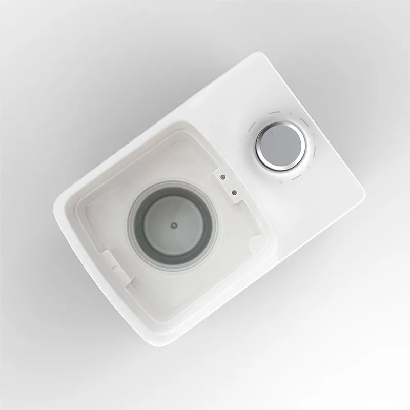 Máquina para hacer helados de yogur, pequeña, portátil, hecha en casa, de escritorio, para hacer helados de frutas italianas, 12V