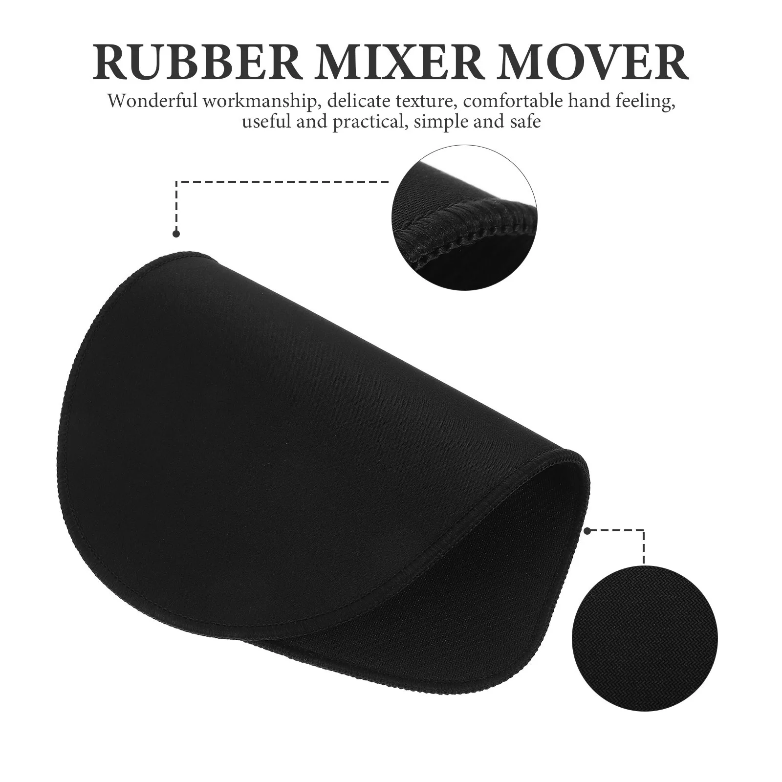 

Non-Slip Sliding Kitchen Countertop Rubber Mover Pad For 4.5-5L Stand Easy Clean Stylish Design Mixer Accessories