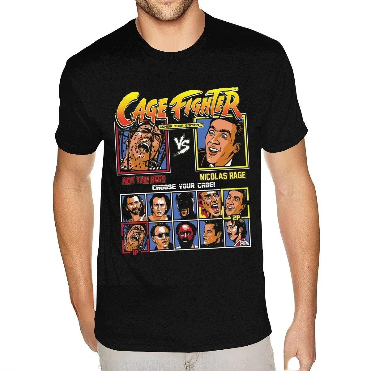 

Summer Cage Fighter Not The Bees Vs Nolas Rage Choose Your Cage Tshirt Creative Graph Tshirts Boy Tops Tee Custom Casl