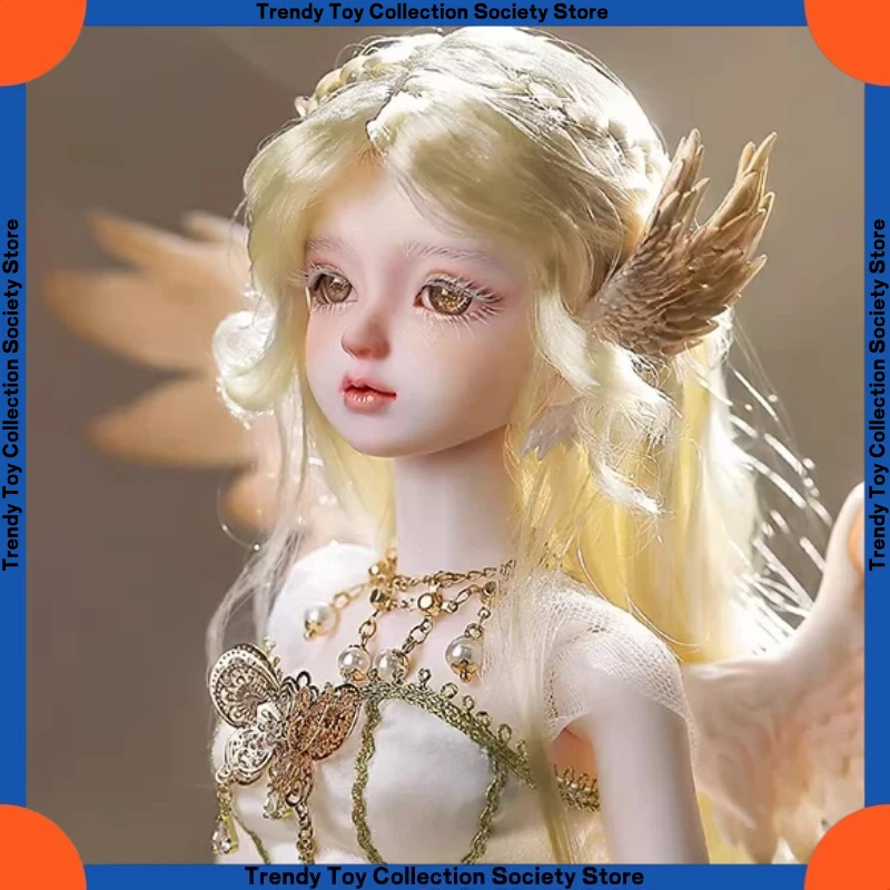 

Bjd Four-Part Doll Qy Thousand-Feathered Angel Elf Doll Sd Trendy Doll Gift Trendy Handcrafted Custom Festival Gift