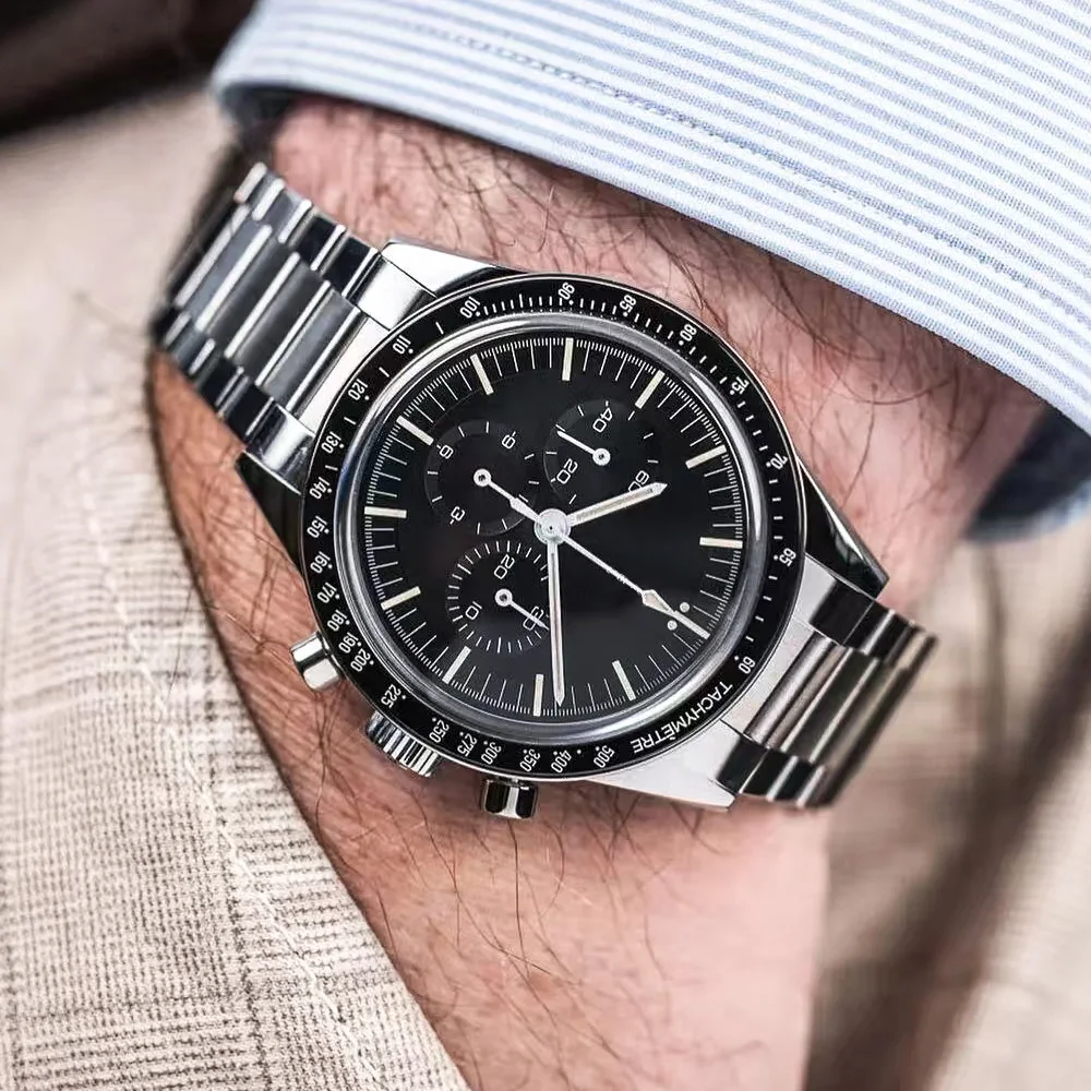 أحدث طراز لعام 2025 ساعة رجالية فاخرة على الموضة محدودة ساعة ميكانيكية أوتوماتيكية بالكامل متعددة الوظائف ومتعددة الاستخدامات للنساء