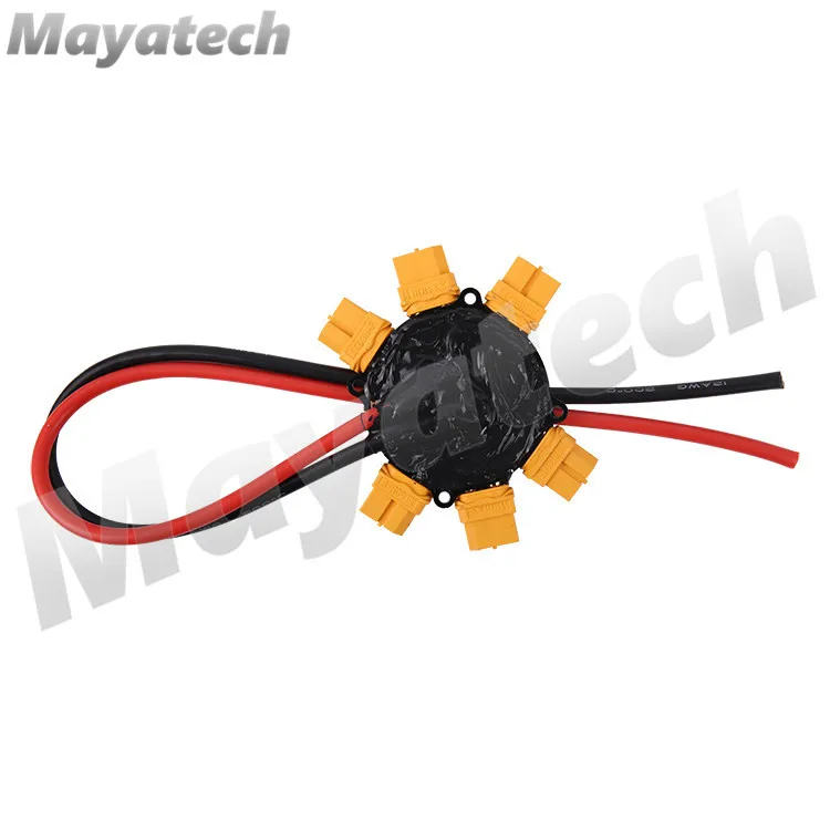 High current distributor V1 is welded, high voltage and high current, welded version XT60 six-axis version V1 accessories