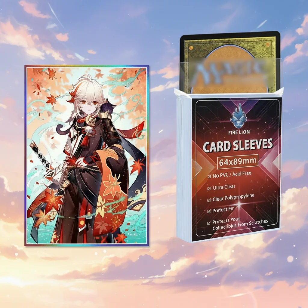 

100pcs Inner Sleeve and 60PCS 67x92mm Standard Size Cartoon Card Sleeves Trading Card Sleeves Card Protector for MGT/PKM