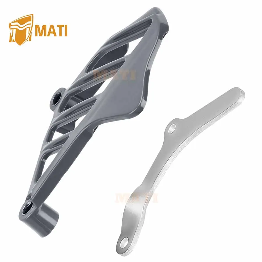 M MATI Front Sprocket Cover & Chain Guide Fit for Honda CR250R CR500R 1984-2001, OEM# 23810-KZ3-861 23810-KZ3-860 23812-KA4-740