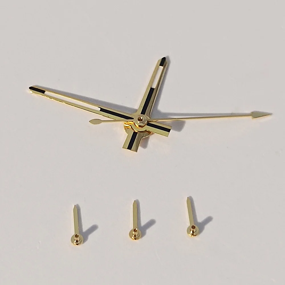 Acessórios de ponteiro e ponteiro de relógio de ouro rosa prateado e dourado são adequados para peças de relógio de quartzo do movimento automático VK63