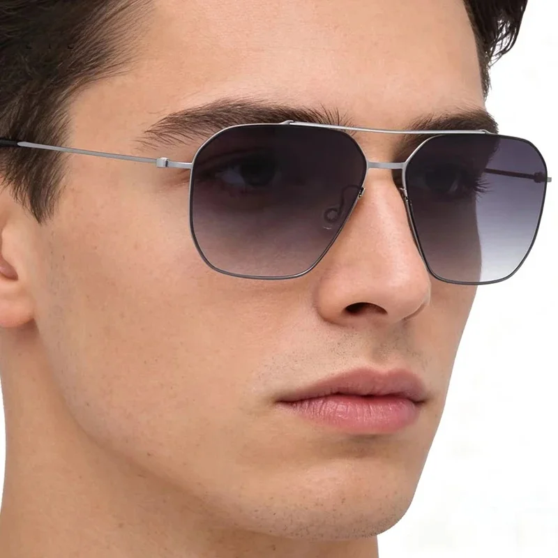 Danish Design Polarized Sunglasses Men Ultralight titanium Sunglass Women 2026 Outdoor Driving UV400 Square Sun Glasses