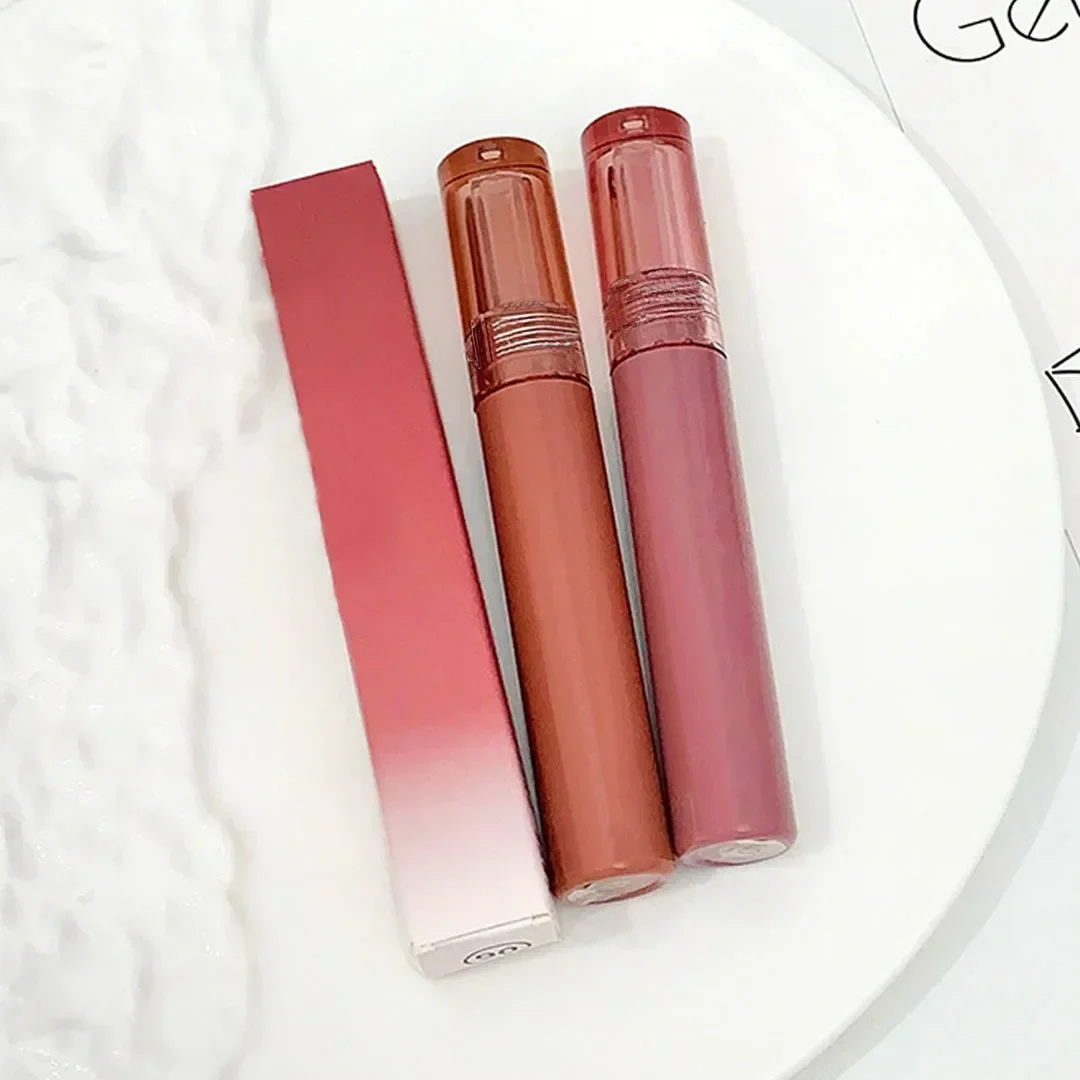6 ألوان مقاوم للماء مرآة هلام الشفاه الصقيل ضوء الماء ملمع الشفاه طويلة الأمد ترطيب لامع أحمر لون الشفاه ماكياج مستحضرات التجميل