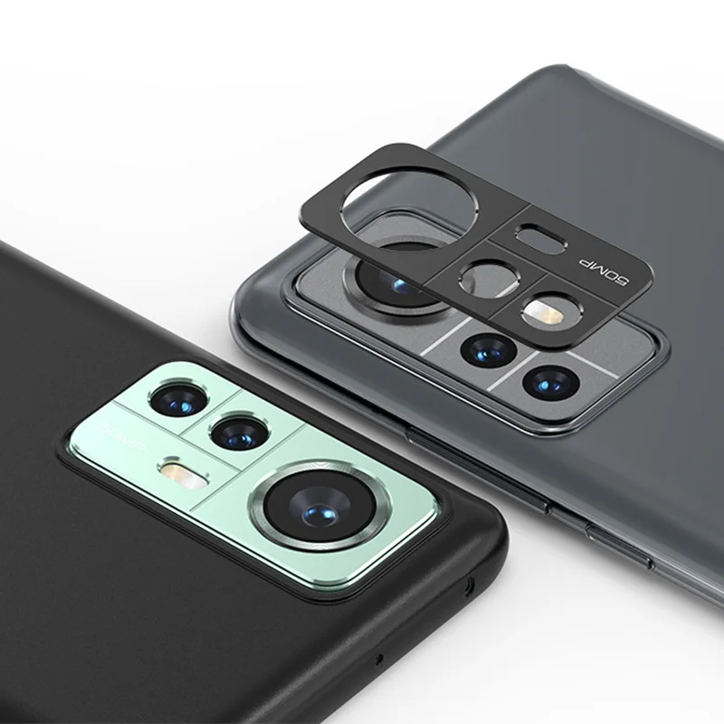 XiaoMi 12 Pro 12X 용 카메라 렌즈 커버 XiaoMi Mi 12S 12 X 용 후면 알루미늄 금속 카메라 보호대 Anti-scratch Lens Ring New