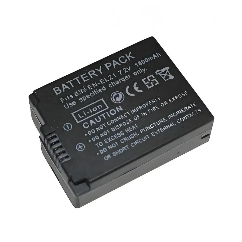 

1 1800mAh Replacement Battery for EN-EL21 Camera J1 12 J3 AW1 S1 New -