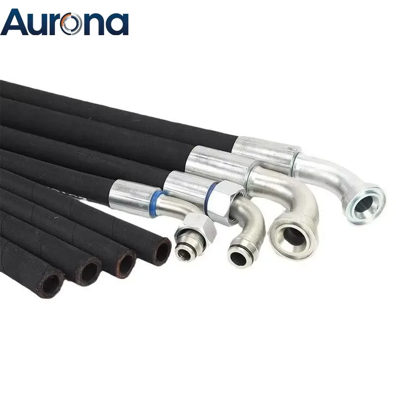 【Repair】High Pressure Oil Resistant Rubber Hose Assembly Air Compressor Oil Pipe Mining Hot Oil Hose Special Hose For Petroleum