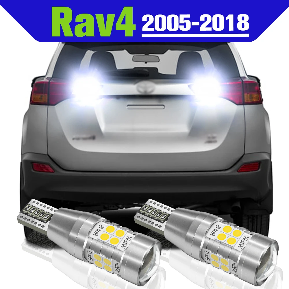 

Reverse Light Accessories 2x LED Backup Lamp For Toyota Rav4 2005-2018 2009 2010 2011 2012 2013 2014 2015 2016 2017