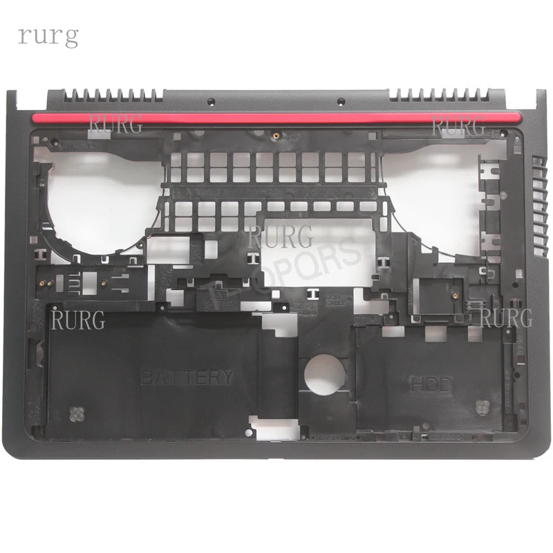 LL+ NOVO PARA Dell Inspiron F90GD P57F03 P57F02 F57F Série Laptop Tampa Inferior Preta