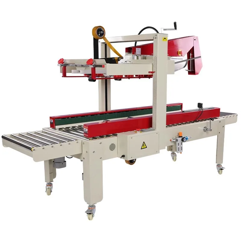Automatic folding cover sealing machine, tape baler machine, e-commerce special postal 1-12 small bag carton sealing machine