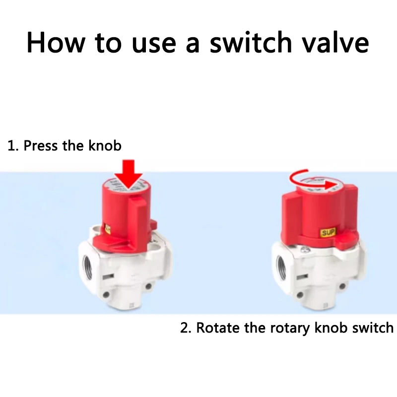 Filter air source residual pressure release valve VHS20-02A/VHS30-03A/VHS40-04A/VHS30-02A/VHS40-03A air source switch valve