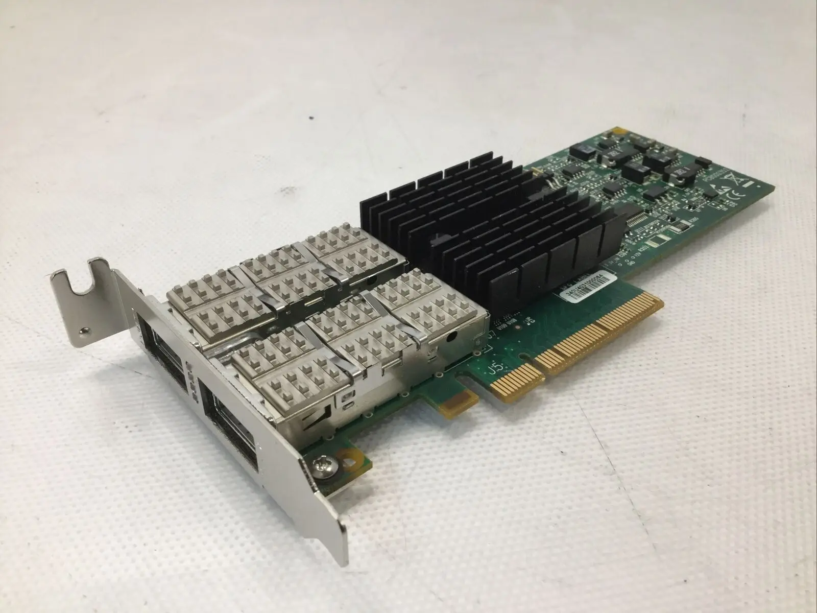 For Mellanox ConnectX-2 Dual Port 10GbE QSFP Network Adapter MHRH2A-XSR