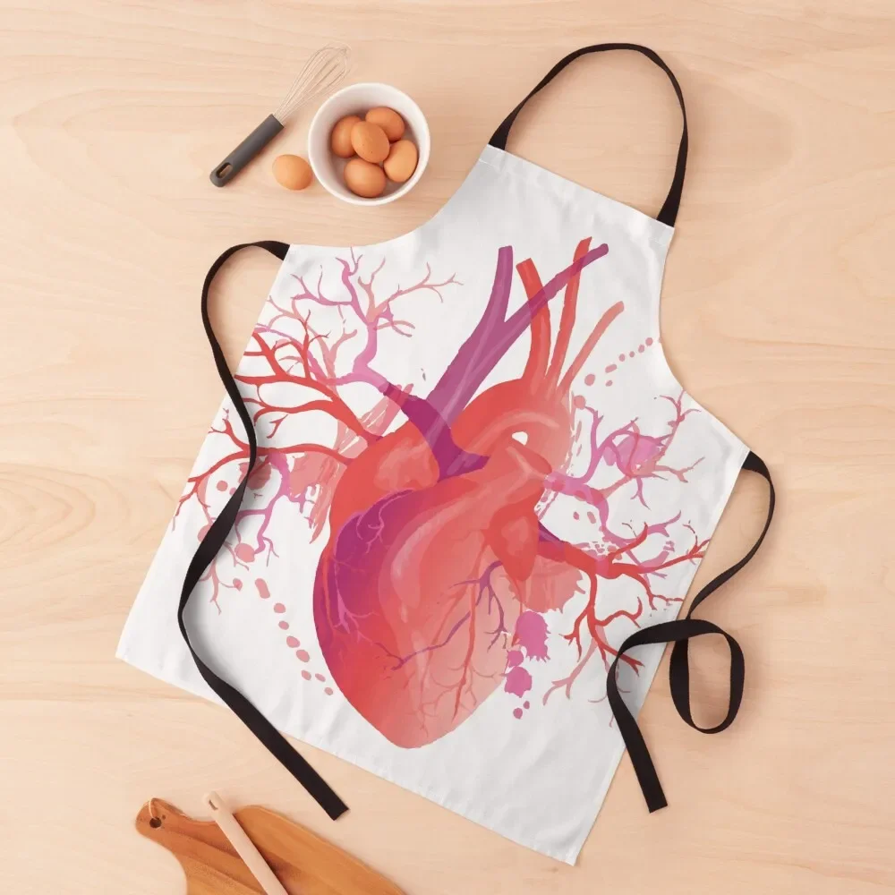 

anatomical heart Apron professional hairdressing Men'ss Apron