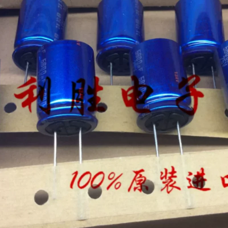

5PCS-30PCS Fever 25V5600UF 25V 18X25 XC Flash Blue Robe Audio Replacement 4700UF