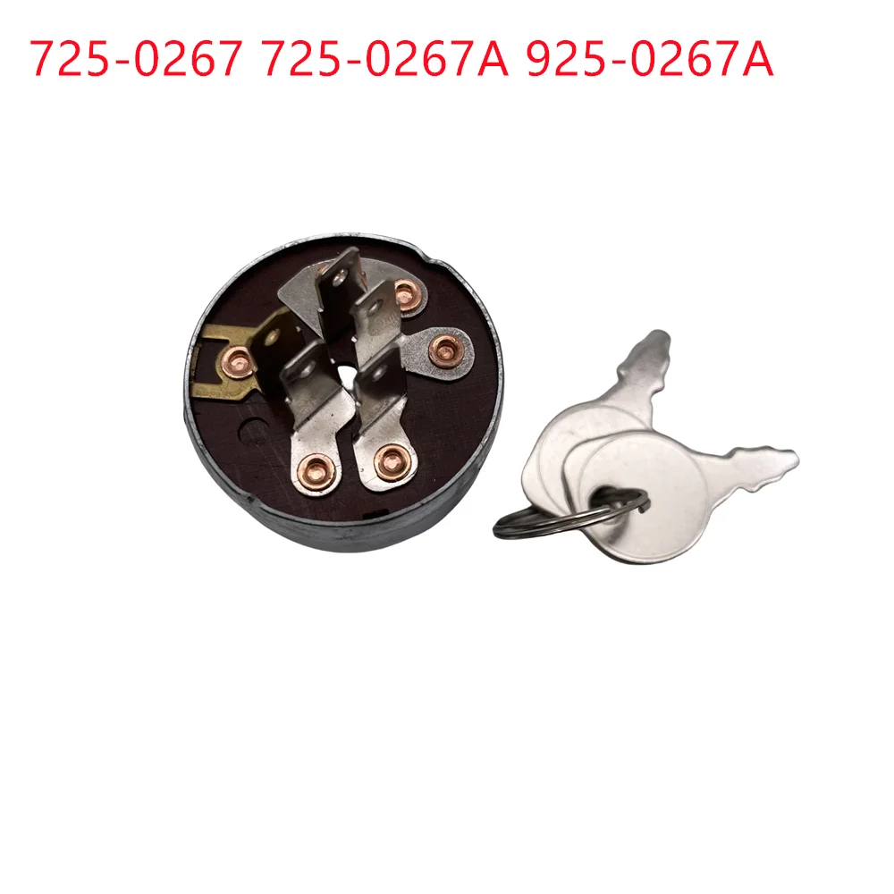 

5-лопастной переключатель стартера двигателя с ключом, стартер зажигания газонокосилки для Husqvarna 725-0267 725-0267A 925-0267A