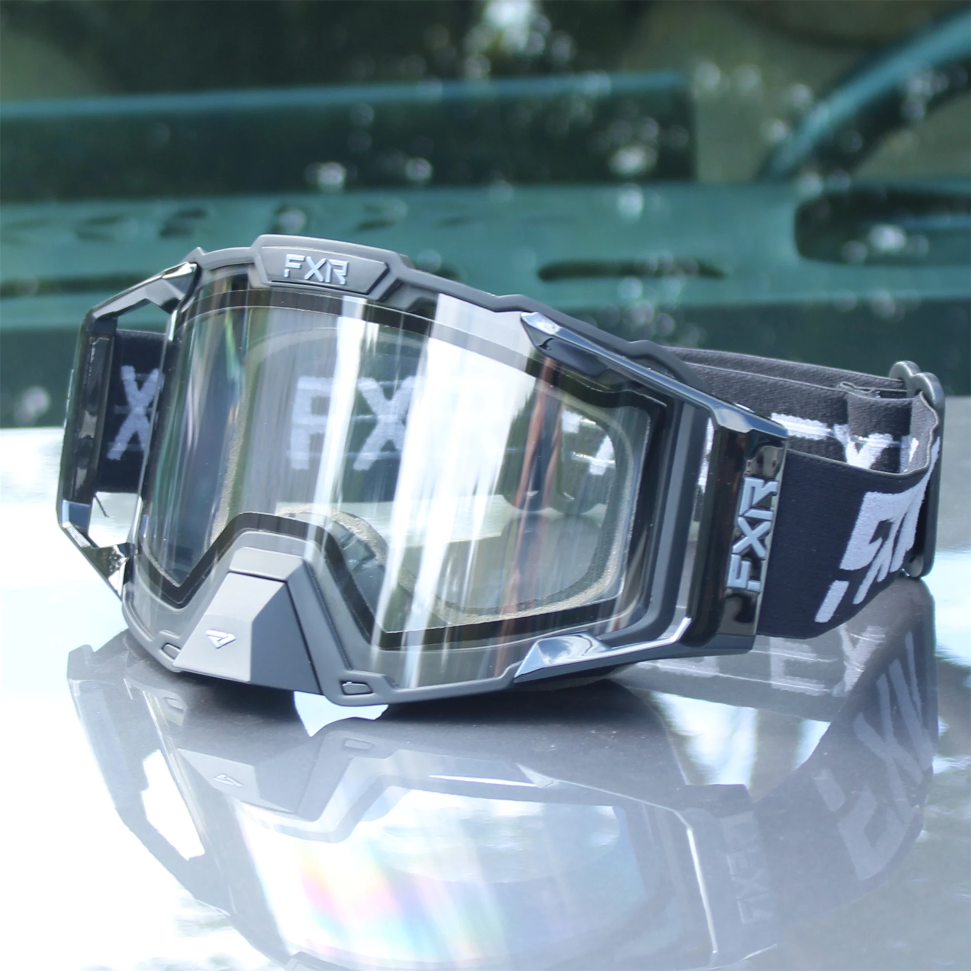 แว่นตาสำหรับขี่มอเตอร์ไซค์ FXR เลนส์สองชั้นป้องกันฝ้า แว่นตาสำหรับมอเตอร์ครอส แว่นตาสำหรับรถวิบาก ATV แว่นตาสำหรับเล่นสกี แว่นตาสำหรับขี่มอเตอร์ไซค์กลางแจ้ง แว่นกันแดดสำหรับปั่นจักรยาน