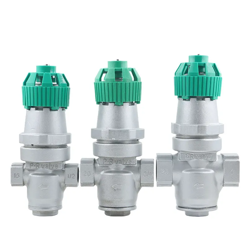 Y14H-16P High Temperature Resistant Steam Adjustable Internal Thread Stainless  Bellows Seal Reducing Valve DN15 20 25