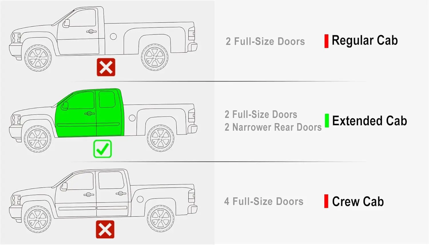 Stainless Steel Side Steps for 1999-2006 Extended Cabs and HD Models, Anti-Slip, 500lbs Capacity