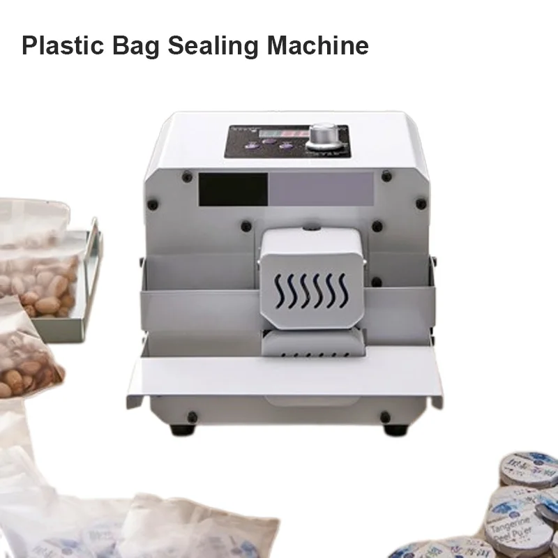 Portable Bag Sealer Roller Sealing Machine Aluminum Foil Composite Plastic Film PE Coated Paper Food Packaging 110V/220V