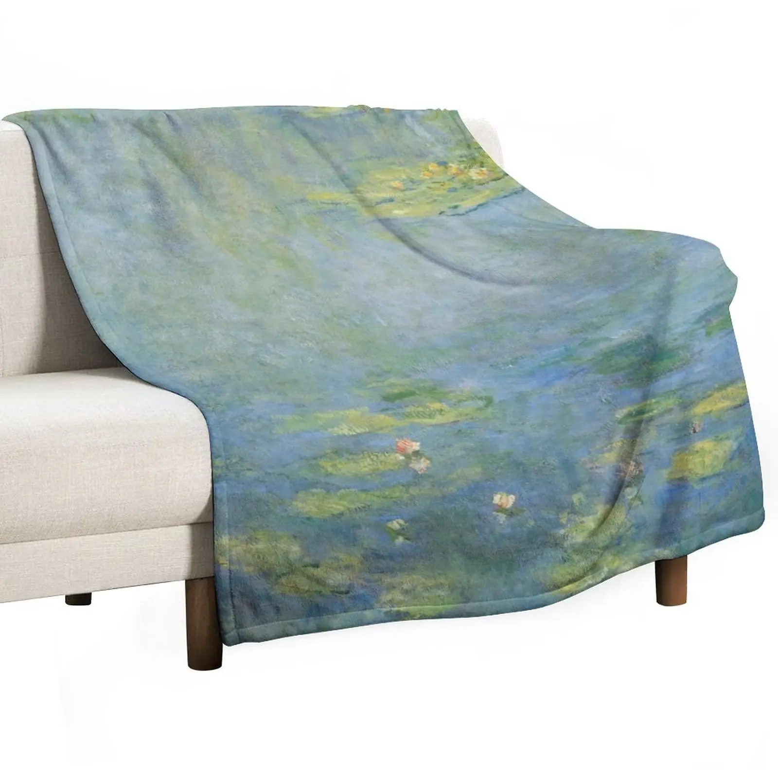 

Waterlilies - Claude Monet Throw Blanket Summer Beddings Thin Giant Sofa for winter Blankets