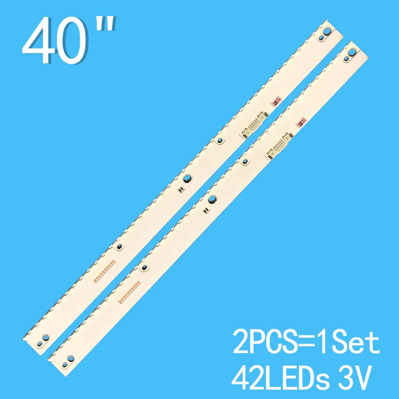 Led Backlight Strip Voor Ue40ku6470 Ue40mu6470 Ue40ku6400 Un40ku7000 Ue40mu6400 Ue40mu6400u BN96-39627A 39628a V6ER-395SMB-LED42 _