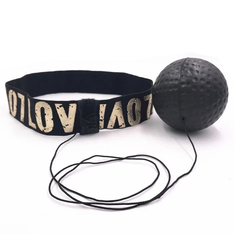Boxing Speed Balls Head-mount PU Punch Ball Sanda Muay Thai Training Hand Eye Reaction Home Sandbag Fitness Boxing Equipment