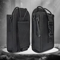 Nylon Radio Holster Two Way Radio Holder Heavy Duty Pouch Bag Compatible with Motorola Radio GP328 GP340 DP1400 DP3400 PRO7150