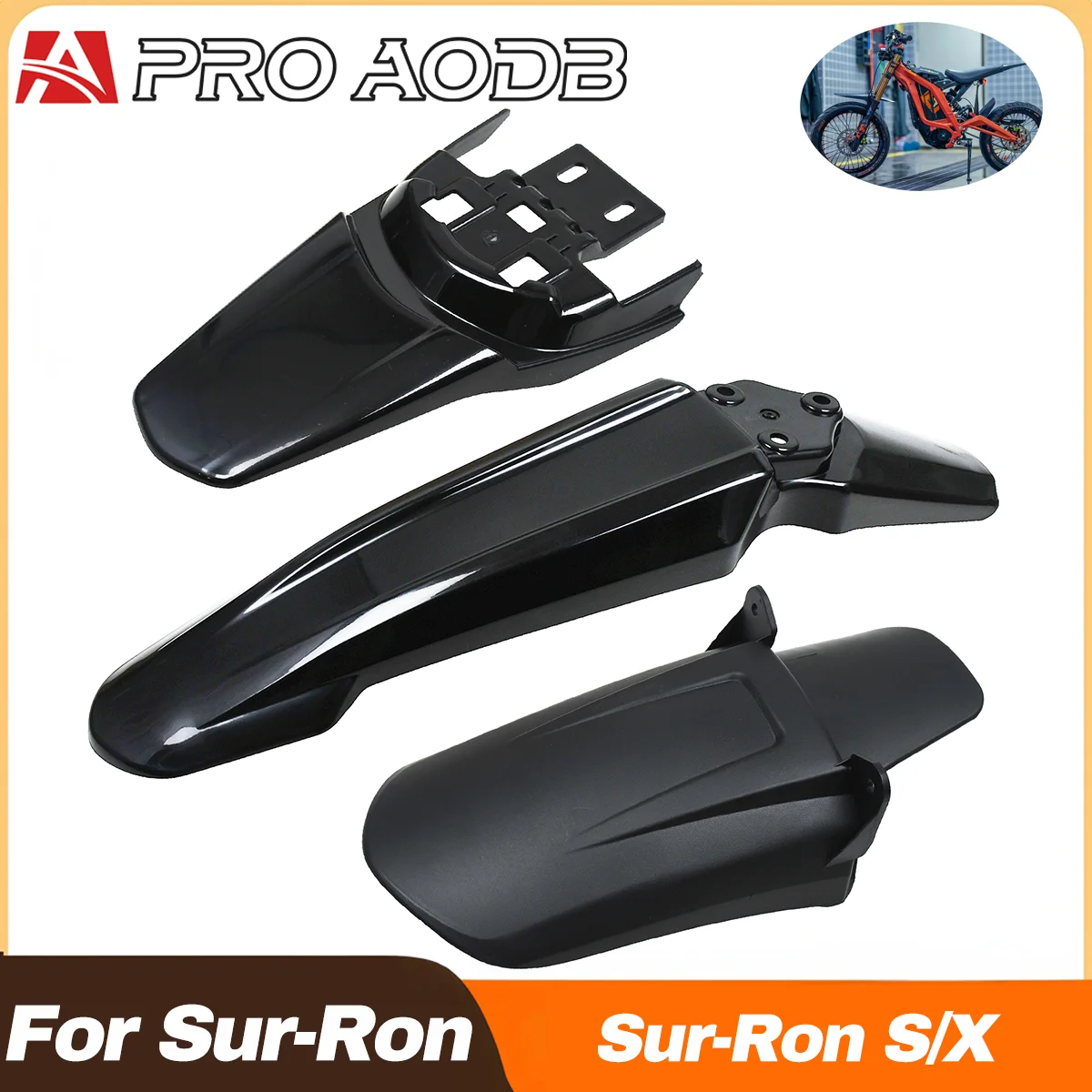 Durable Rear Wheel Splash Mud Guard For Surron Light Bee X Light Bee S Dirt Bike off-road Motocross Upgrade Mod Accessories