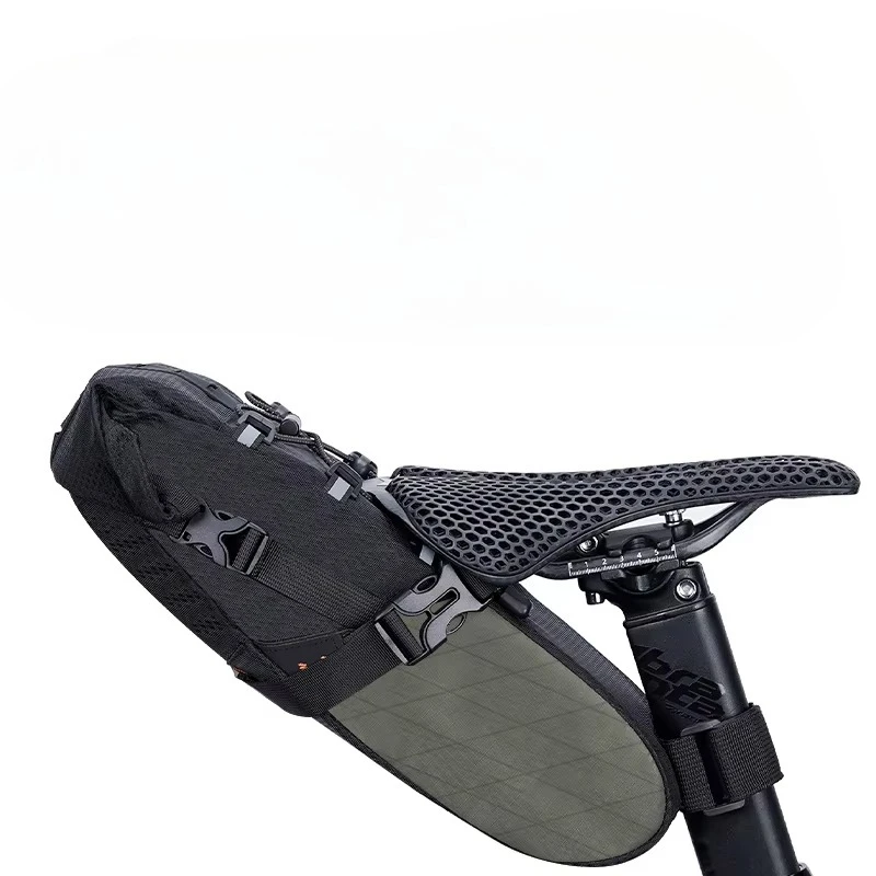 Mountain Bike Waterproof Hard Shell Tail Bag Wear Resistant Large Space Multifunctional Cycling Storage Saddle Bag