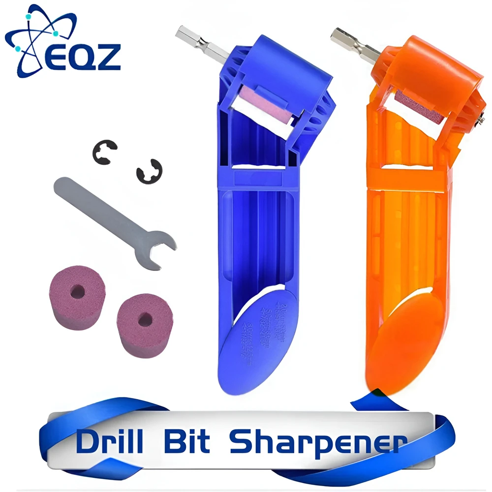 Portable Drill Bit Sharpener Corundum Grinding Wheel Bit Tool Twist Drill Bit Sharpen Machine for Step Drill Dremel Accessories