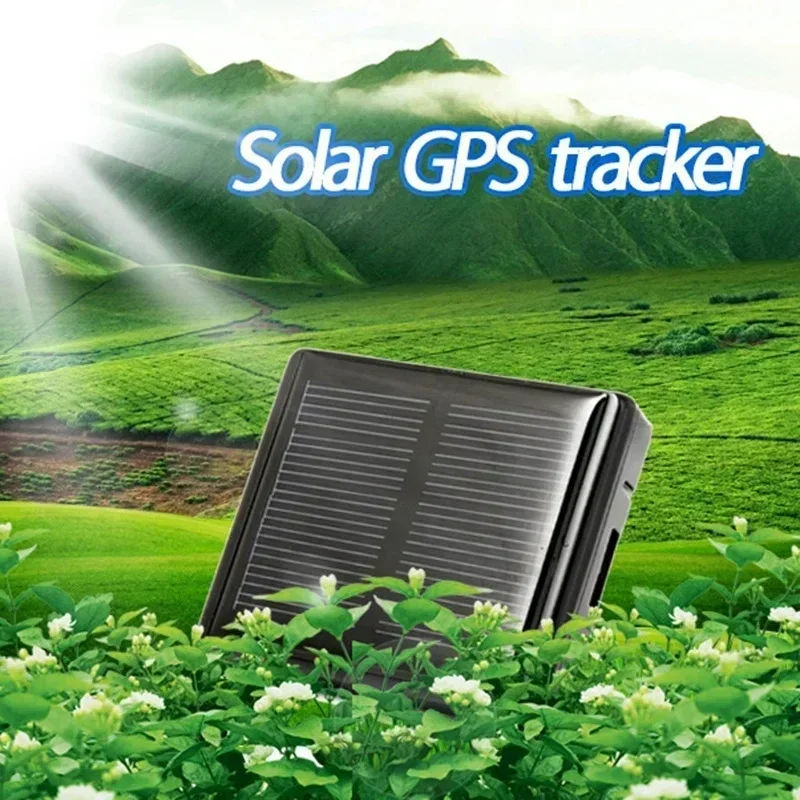 

Solar Cattle 2G GPS Locator Anti-removal Alarm Portable GPS Tracking Waterproof Anti-lost Tracker for Animal Cow Sheep Horses