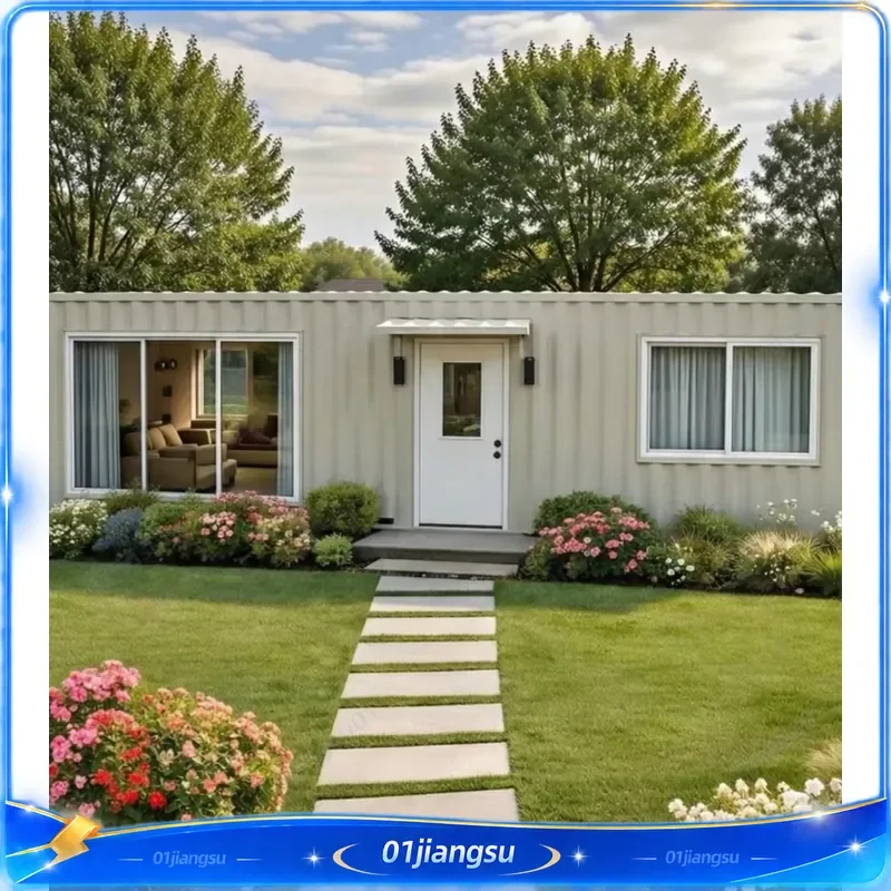 40ft 3 Bedroom 20ft 2 Bedroom Folding Container House Double Wing Expandable Prefab Home with Bathroom Fast Installation