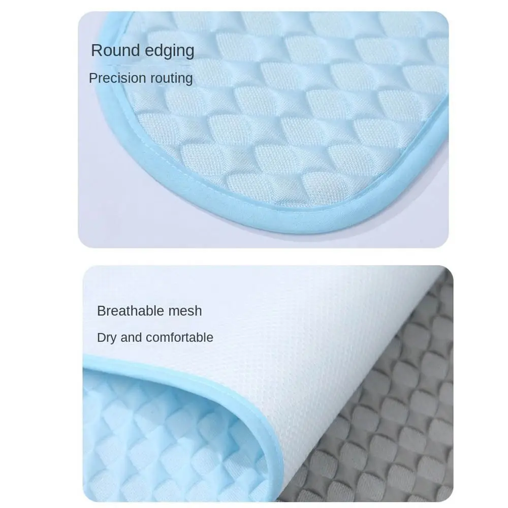 

Pram Lining Infants Baby Strollers Cooling Mat Breathable Pram Pad Baby Stroller Cushion Comfortable Solid Color