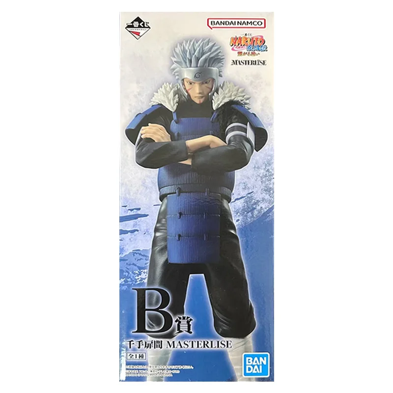 Bandai Ichibankuji Prize B Senju Tobirama Masterlise Naruto Shipudden 25Cm Original Action Figure Model Toy Gift Collection