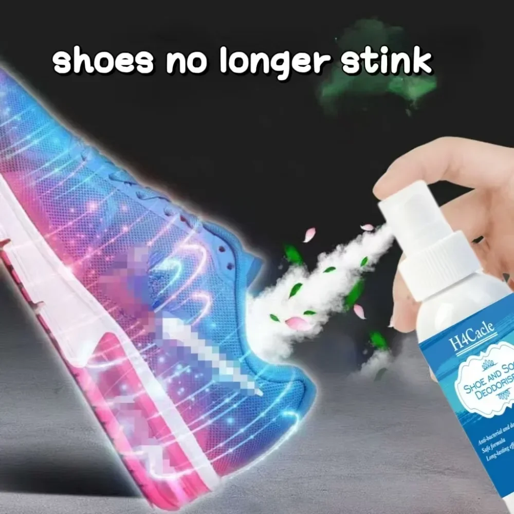 Shoes Socks Deodorant Spray Cleaning Remove Foot Shoe Closet Odor Fast Anti Sweat Prevent Bad Smell Cabinet Freshener Deodorizer