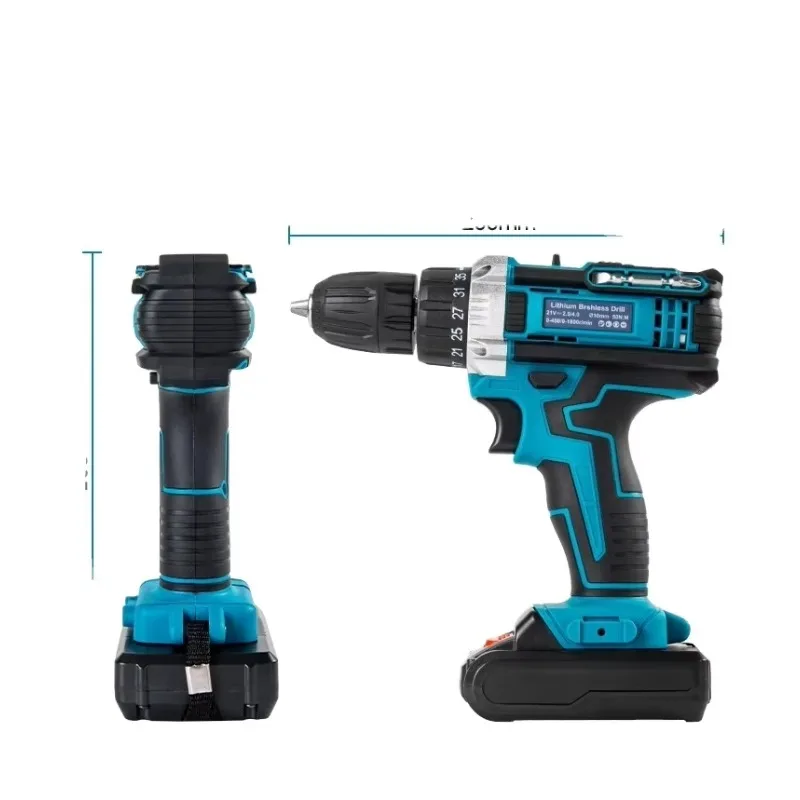 Electric Drill Driver Household Power Tool Set Case Box Bag Hand Tool Hardware