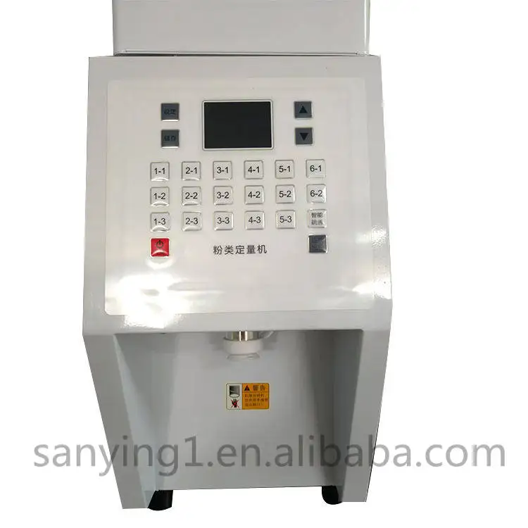 Easy-to-Clean Milk Protein Tea Powder Coffee Grounds Filler Small Powder Quantitative Filling Machine